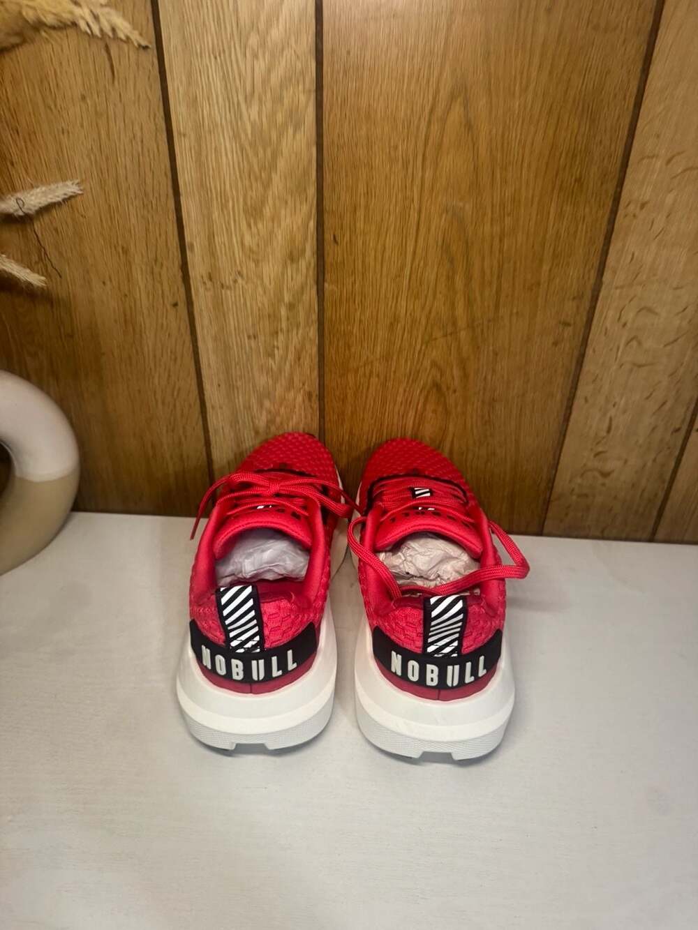 NOBULL Journey 2 Running Shoes Punch Red Women's Size 8 / Men's Size 6.5 - Picture 3 of 5